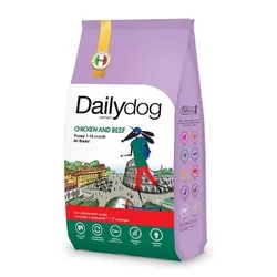 Dailydog Casual Line сухой корм для щенков, с ИНДЕЙКОЙ и ГОВЯДИНОЙ